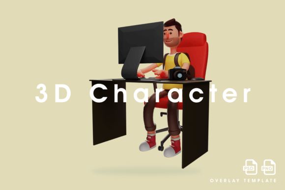 3D Design Illustration Photographer: Enhancing Creativity with 3D Cartoon Characters
