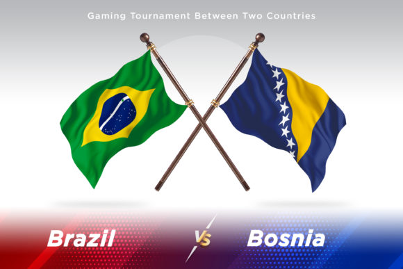 Brazil Versus Bosnia: A Visual Comparison Through Two Flags
