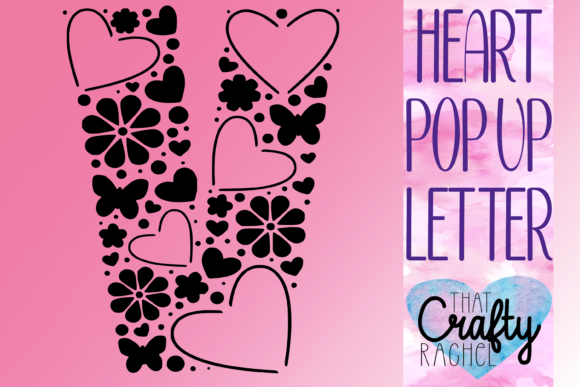 Letter V Pop Up Heart Template Graphic: A Guide to Choosing and Using It Effectively