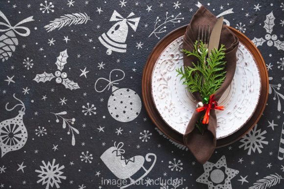 Mockup of Christmas Table Setting: A Practical Guide for Designers and Marketers