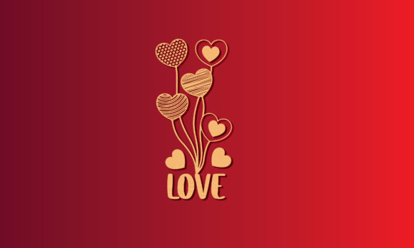 Papercut Wood Love 3D Design: A Creative Tool for Modern Projects