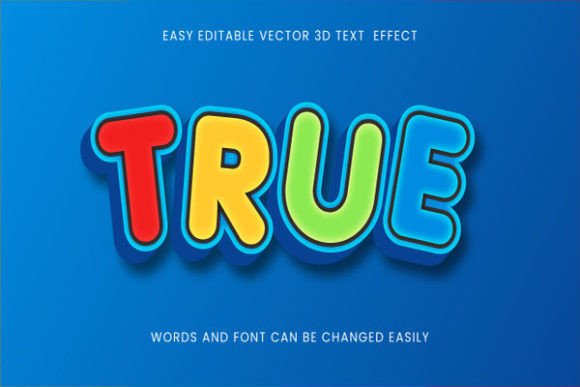 True - Editable Text 3D Design: A Practical Guide for Designers